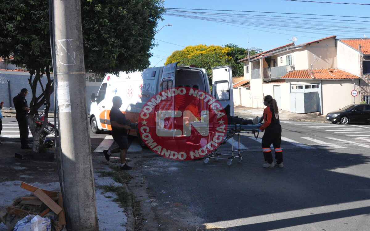 Mulher acidente moto rua 49 1