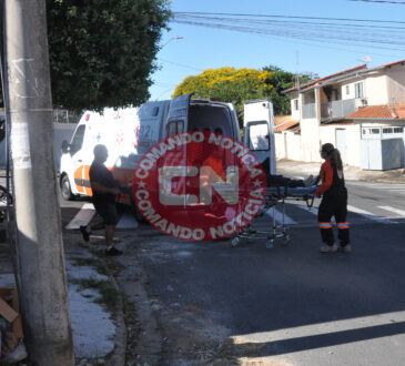 Mulher acidente moto rua 49 1