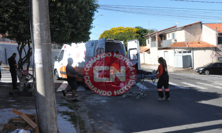 Mulher acidente moto rua 49 1