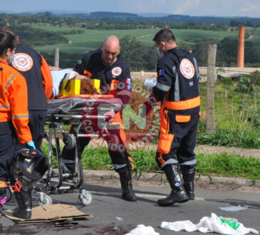 Mulher perde pÉ colisÃo 2
