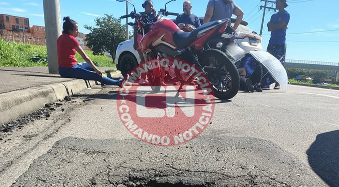 Mulheres de moto feridas rodoviÁria 1