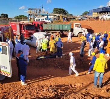 Operarios morrem soterrados promissão