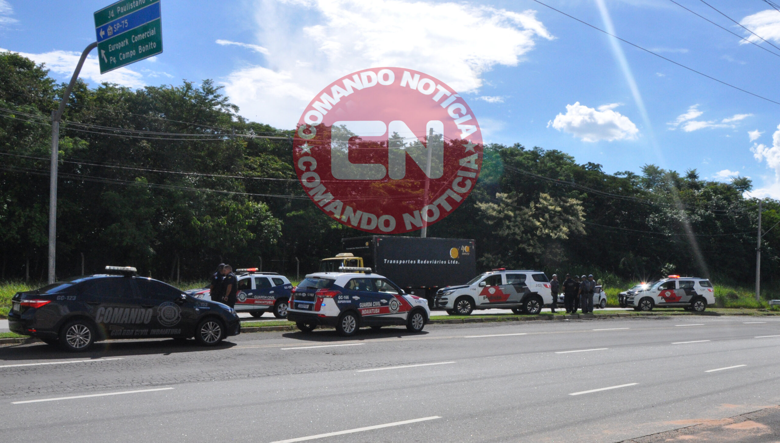 Pm recupera caminhão furtado 2