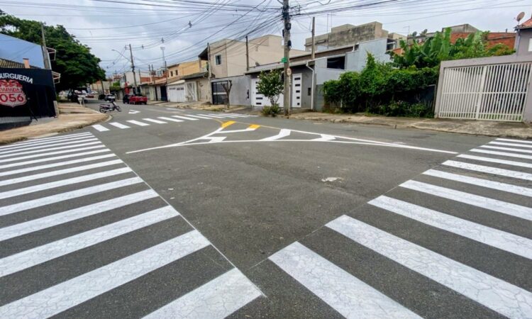 Pintura revitalizada indaiatuba transito
