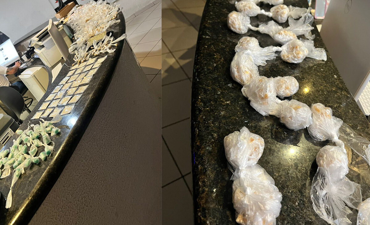 Romu prende traficante gerente e drogas santa cruz