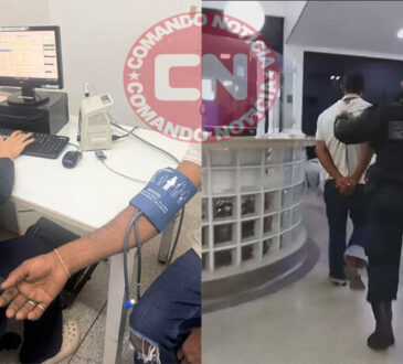 Traficante preso passa pelo haoc