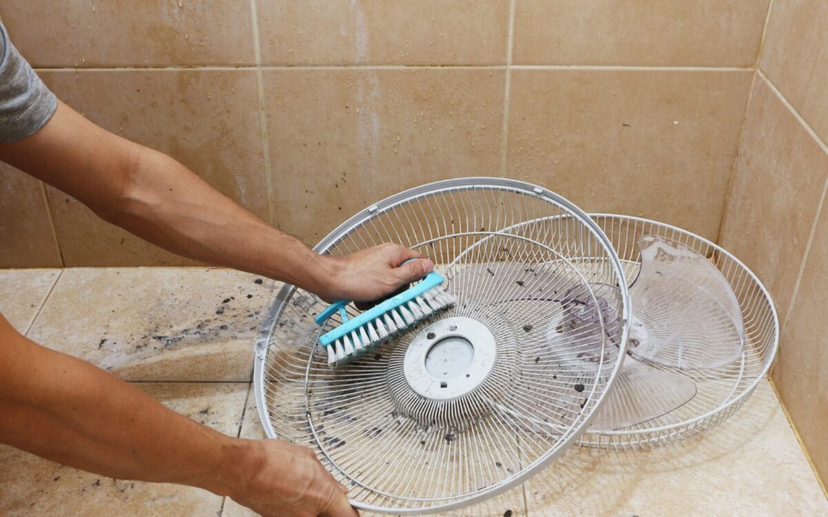 Limpeza de ventilador