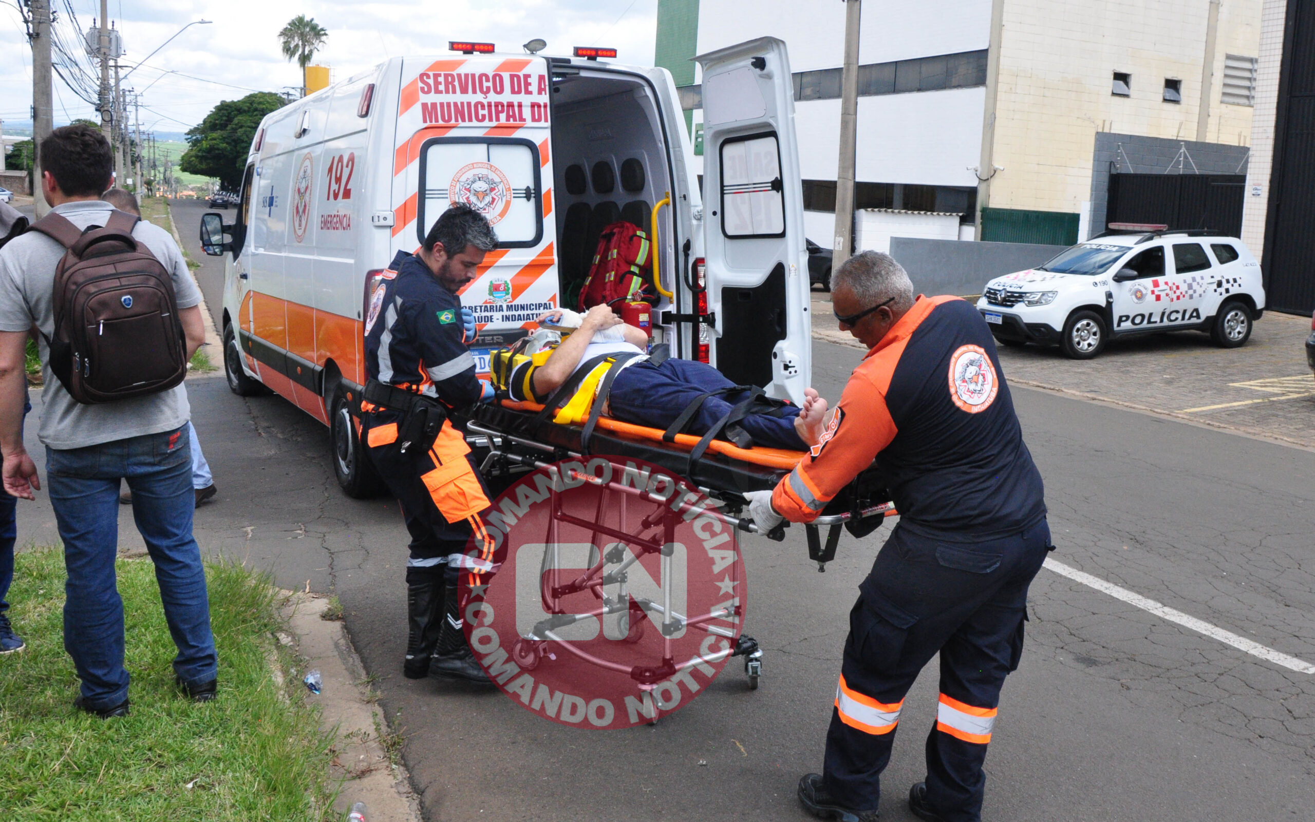 ColisÃo moto e carro santoro mirone 2