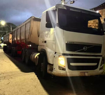 Carreta tranportava cocaina em americana dise cópia