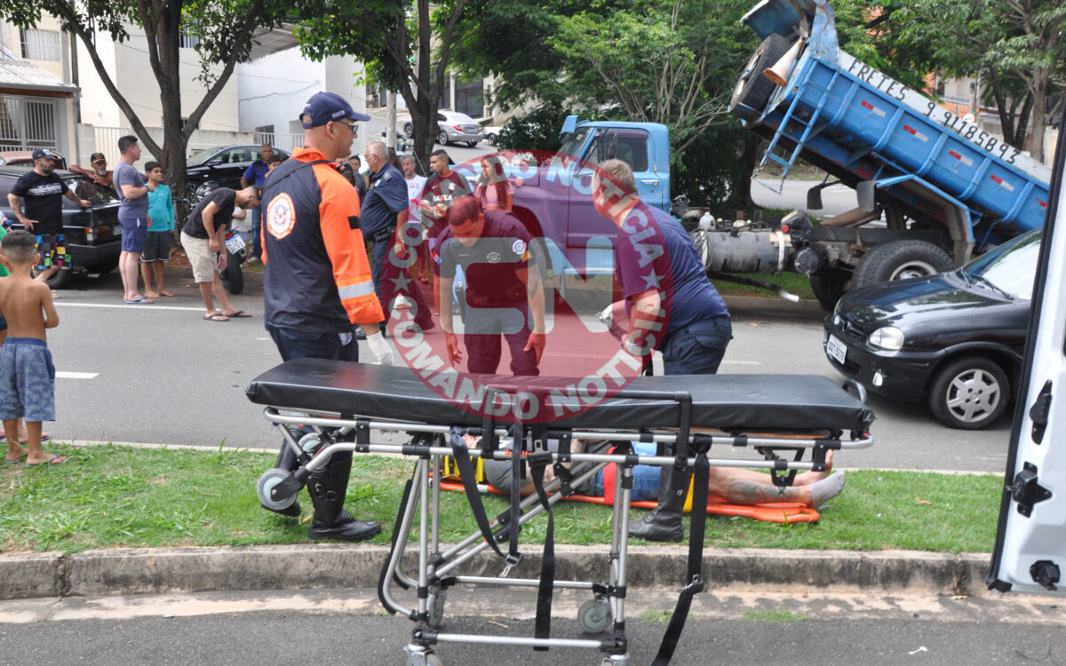Motociclista fratura exposta na mÃo 1