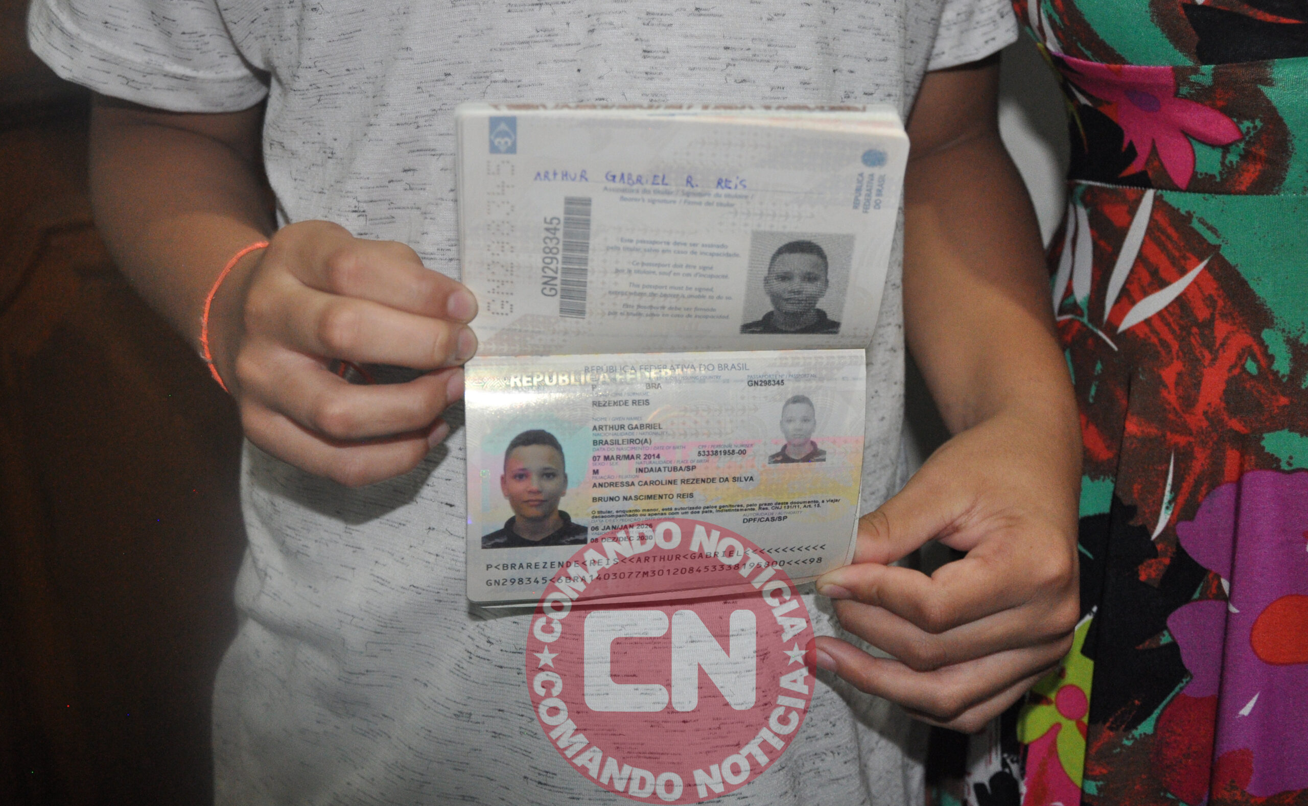 Passaporte neto valeria