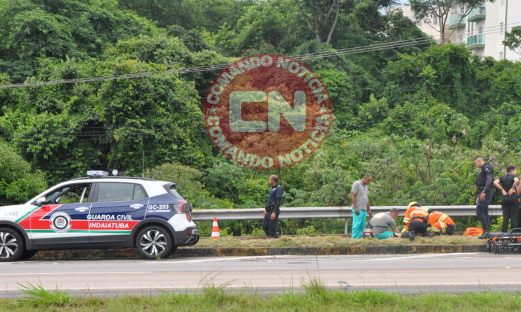 Queda moto alÇa acesso km 57 2