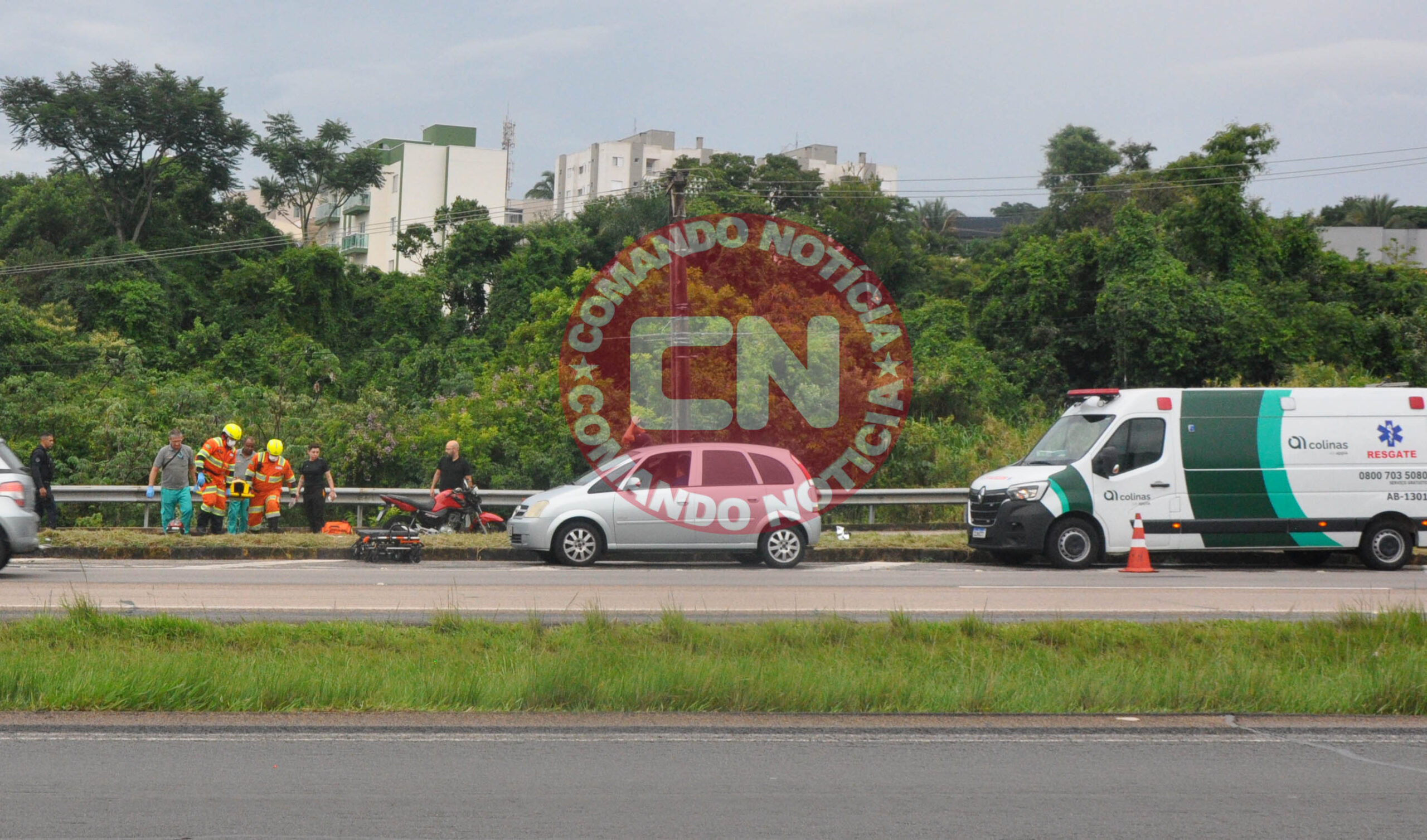 Queda moto alÇa acesso km 57