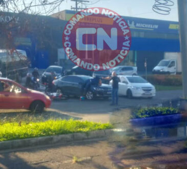 Rapaz ficou em cima do capo