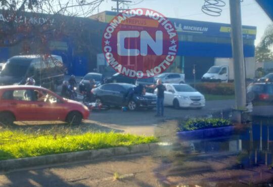 Rapaz ficou em cima do capo