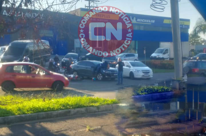 Rapaz ficou em cima do capo