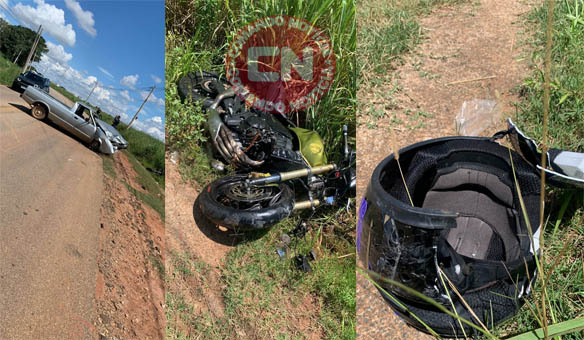 Rapaz morre em colisão em cardeal