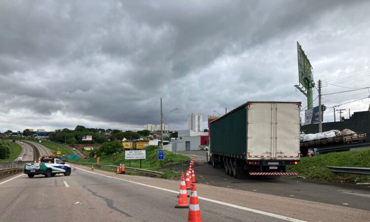 Rodovia hortolandia campinas interditada