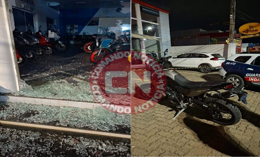 Yamaha arrombada na vargas