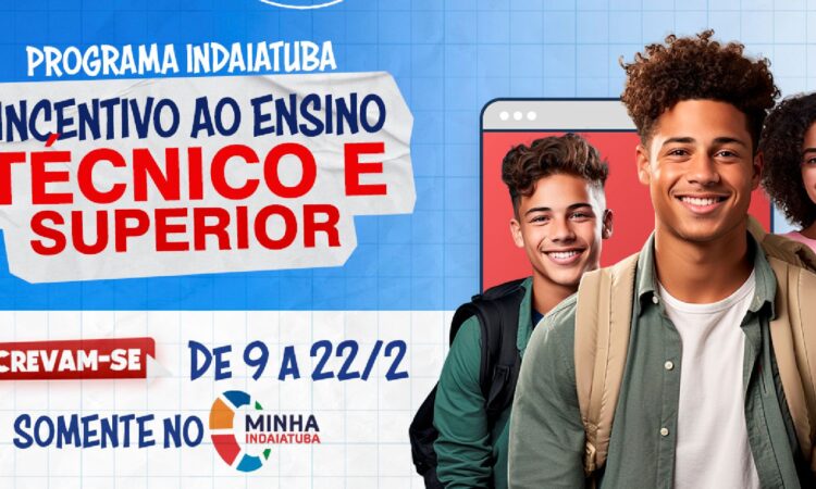 Educação programa incentivo estudantes indaiatuba
