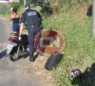 Acidente biz rua ouro 2