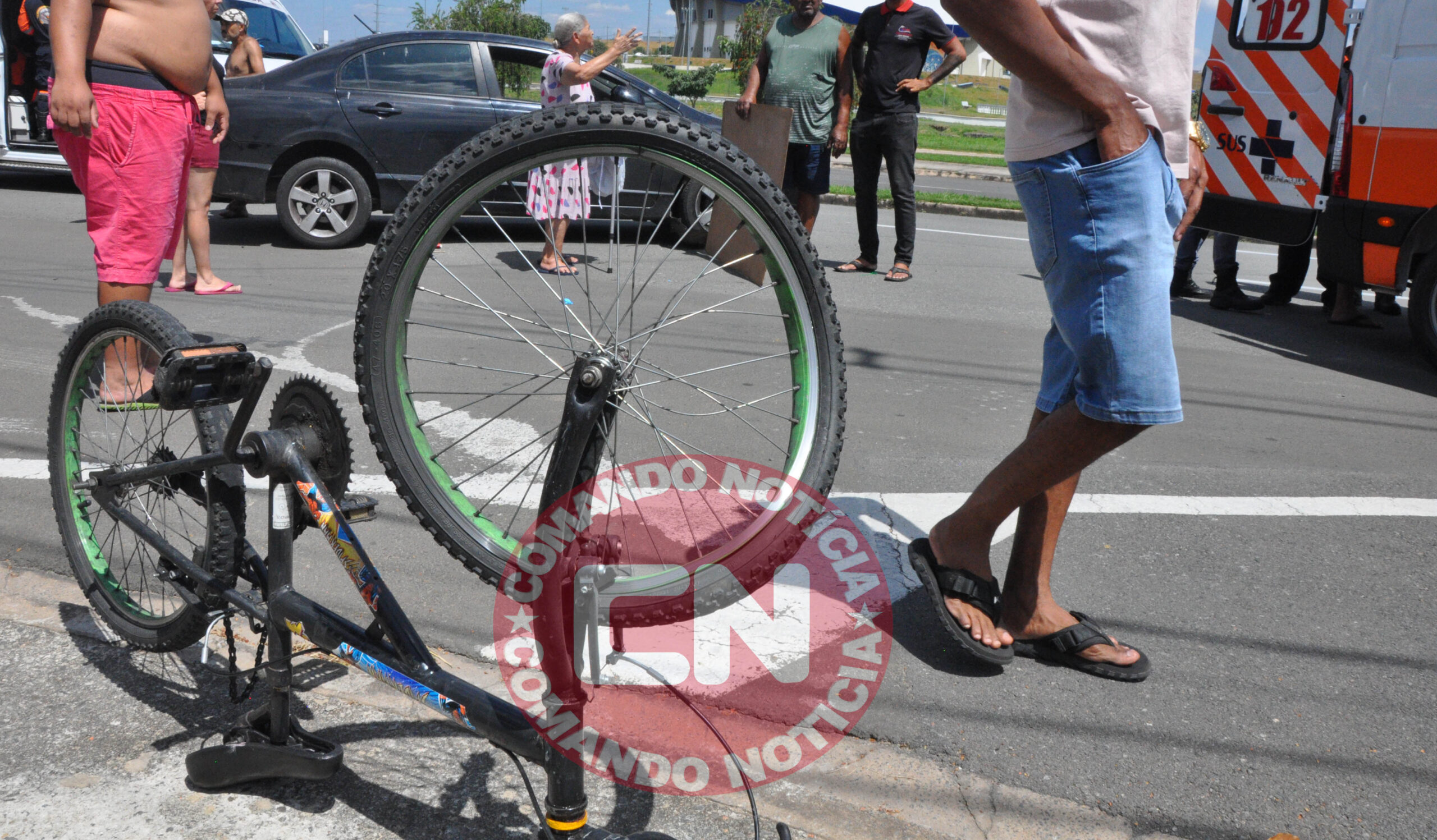 Acidente crianÇas bike 3