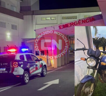 Acidente moto e carro joÃo ceccon