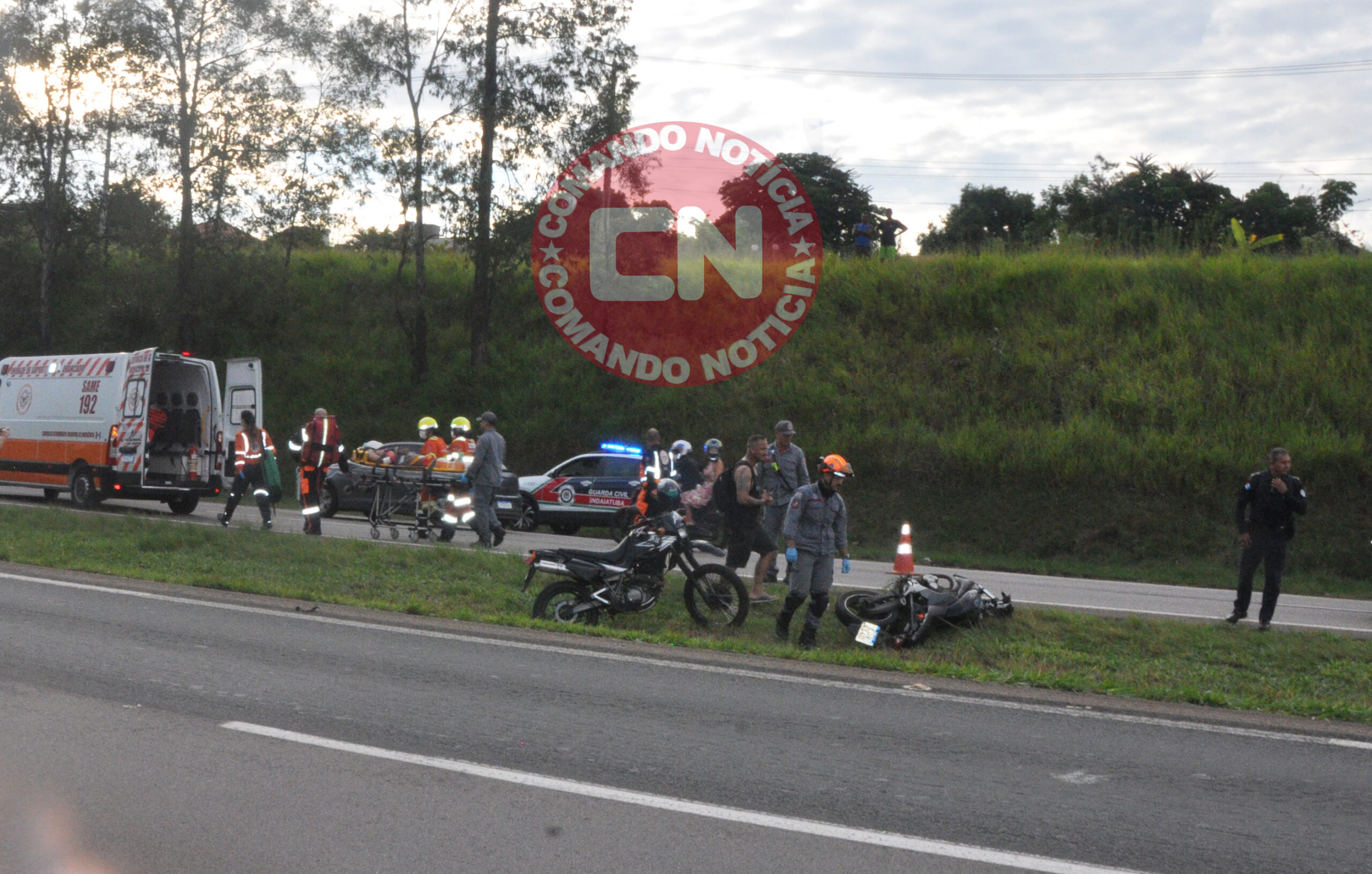 Acidente moto km 55 2