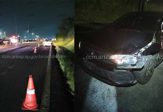 Atropelamento fatal sp 75 itu