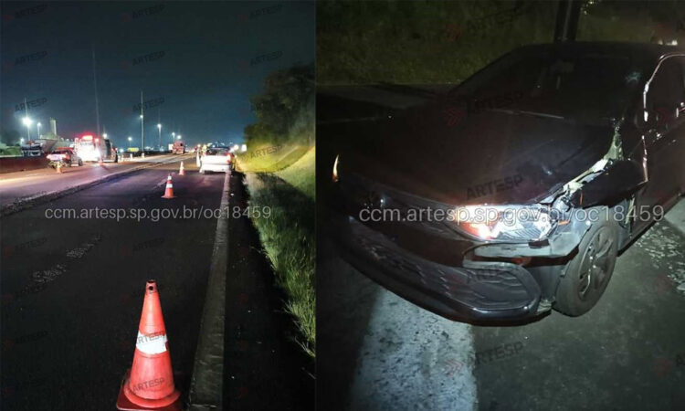 Atropelamento fatal sp 75 itu
