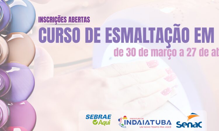Curso esmaltação indaiatuba