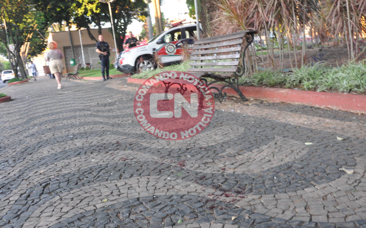 Esfaqueado na praÇa centro indaiatuba