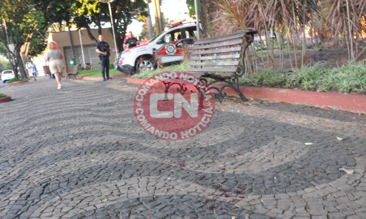 Esfaqueado na praÇa centro indaiatuba