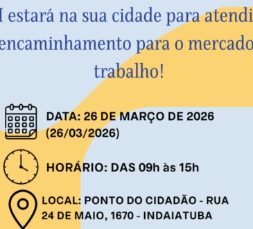 Empregabilidade intinerante indaiatuba