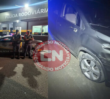 Fuga apos acidente com biz km 53