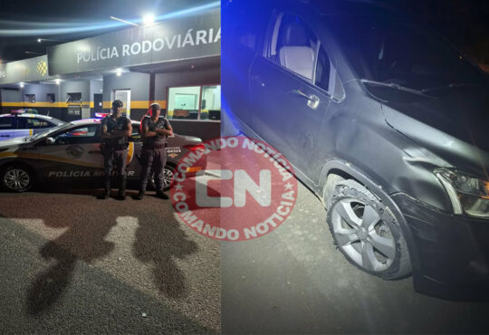 Fuga apos acidente com biz km 53