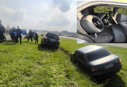 Gm campinas persegue ladroes de estepe