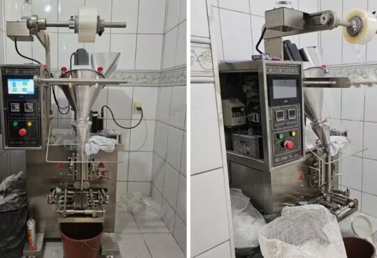 Maquina de embalar drogas