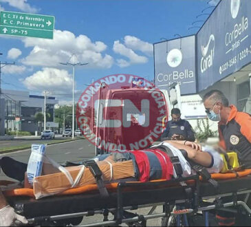 Motos colidem na vargas