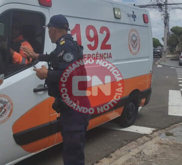 Mulher ferida a golpes de vidro