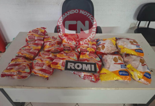 Romi prende ladrÃo de carnes centro