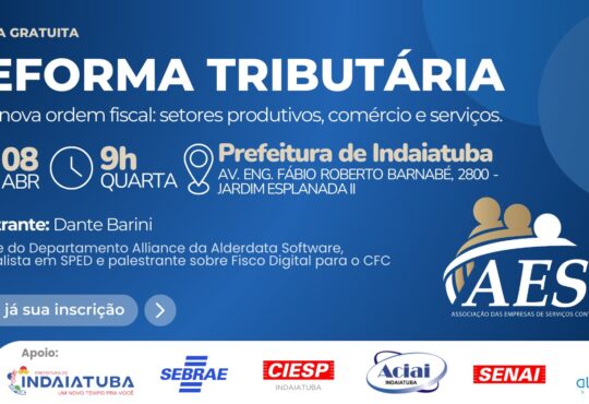 Reforma tributária indaiatuba palestra