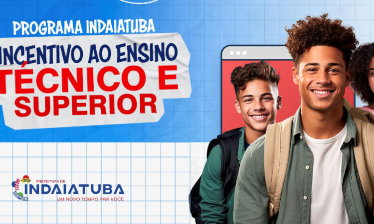 Incentivo ao ensino tecnico indaiatuba