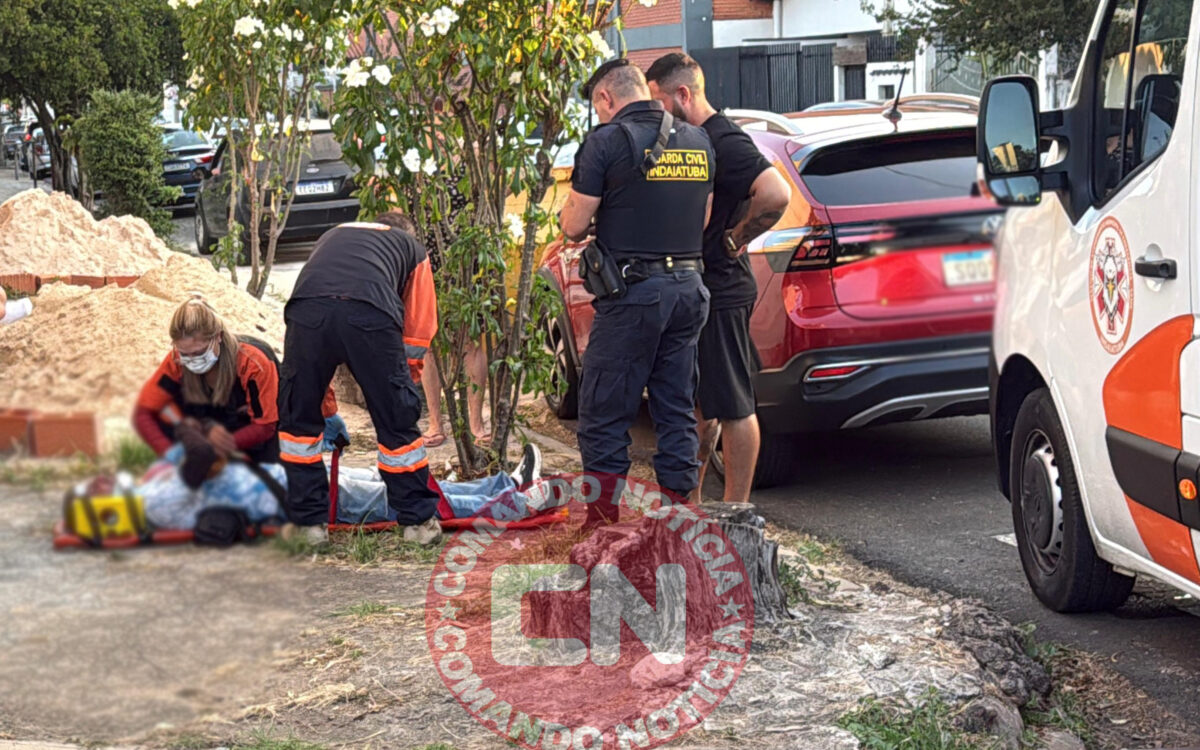 Acidente moto almirante tamandare