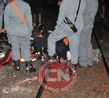 Atropelamento linha ferrea 2