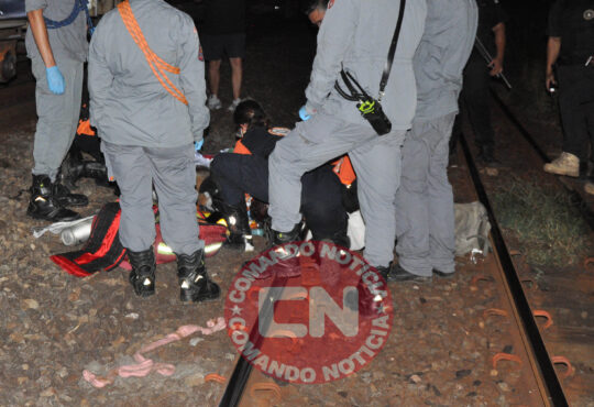 Atropelamento linha ferrea 2