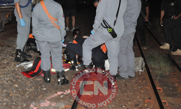 Atropelamento linha ferrea 2