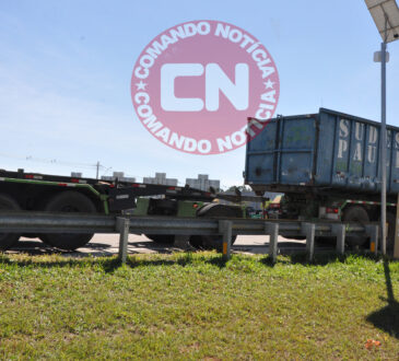 CaÇamba se solta na sp 75