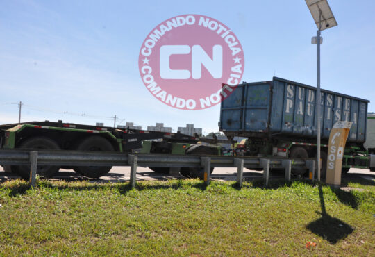 CaÇamba se solta na sp 75