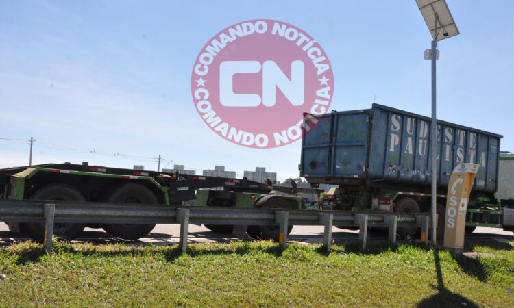 CaÇamba se solta na sp 75